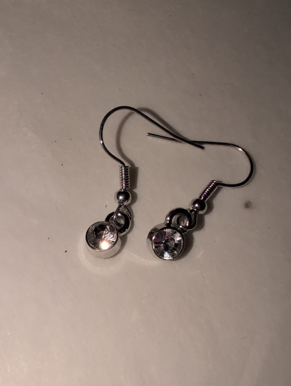 ❤️‍🔥10/$10❤️‍🔥 Rhinestone Dangly Earrings